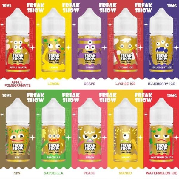 【極速出貨】Freakshow 怪物秀 小煙油 水果味 30ml (30)