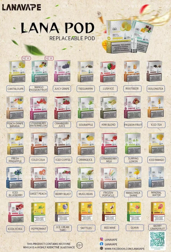 【極速出貨】LANA RELX 悅克 悅刻一代通用煙彈