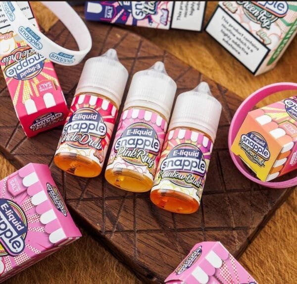 【極速出貨】Snapple 小煙油 水果味 (30)