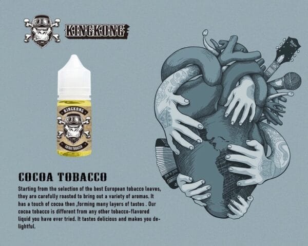 【極速出貨】KingKong 金剛 小煙油 菸草系列 30ml (40)